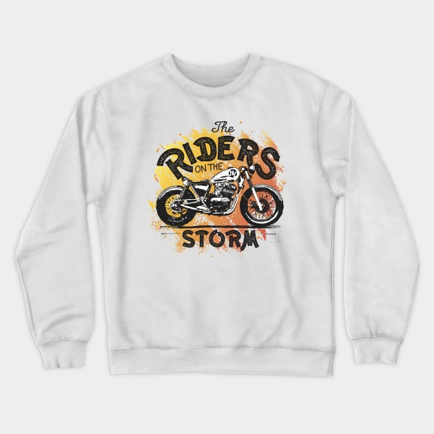 Riders on the Storm Crewneck Sweatshirt by ManxHaven